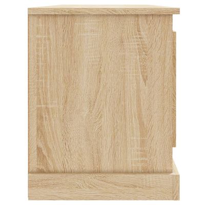 vidaXL TV-Schrank Sonoma-Eiche 100x35,5x45 cm Holzwerkstoff