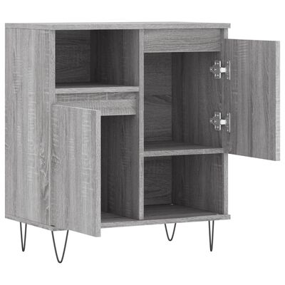 vidaXL Sideboard Grau Sonoma 60x35x70 cm Holzwerkstoff