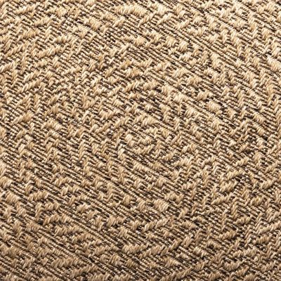 vidaXL Teppich ZIZUR 120x170 cm Jute-Optik Indoor und Outdoor