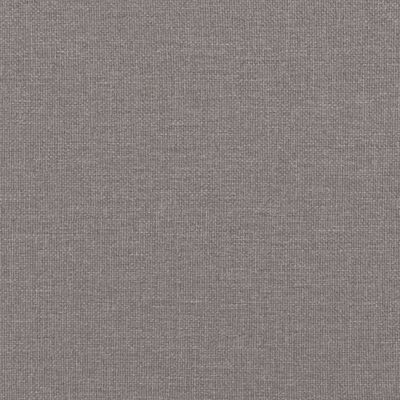 vidaXL Fußhocker Taupe 60x50x41 cm Stoff