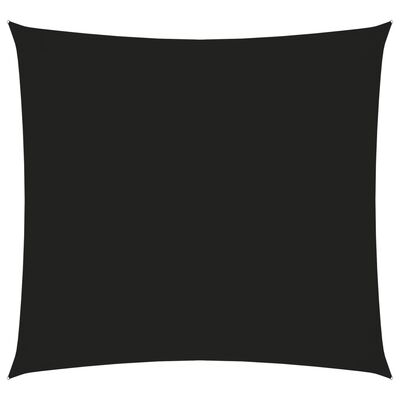 vidaXL Sonnensegel Oxford-Gewebe Quadratisch 4x4 m Schwarz