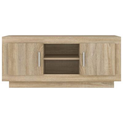 vidaXL TV-Schrank Sonoma-Eiche 102x35x45 cm Holzwerkstoff