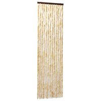 vidaXL Insektenschutz-Vorhang Beige 56x185 cm Chenille