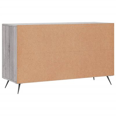 vidaXL Sideboard Grau Sonoma 100x36x60 cm Holzwerkstoff