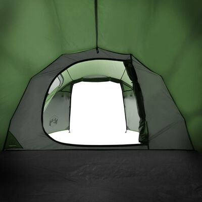 vidaXL Tunnelzelt 2 Personen Grün Wasserdicht