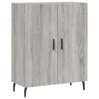 vidaXL Highboard Grau Sonoma 69,5x34x180 cm Holzwerkstoff