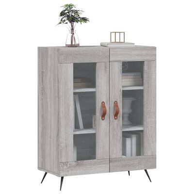 vidaXL Sideboard Grau Sonoma 69,5x34x90 cm Holzwerkstoff