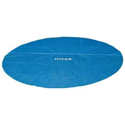 Intex Solar Poolabdeckung Blau 538 cm Polyethylen