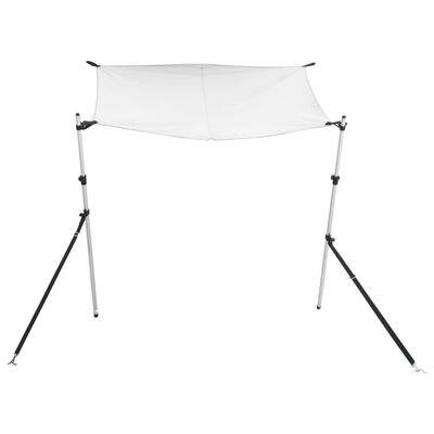 vidaXL T-Top-Beschattungsverlängerung Weiß 170x208x(115-183) cm