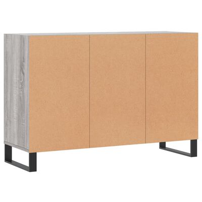 vidaXL Sideboard Grau Sonoma 103,5x35x70 cm Holzwerkstoff