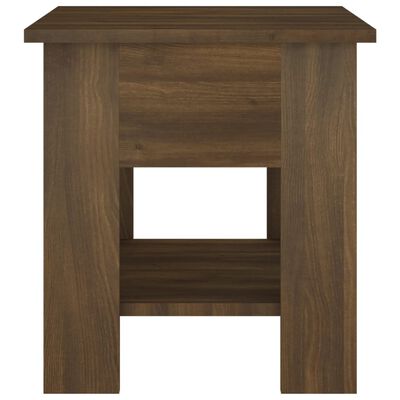 vidaXL Couchtisch Braun Eichen-Optik 40x40x42 cm Holzwerkstoff