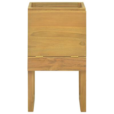 vidaXL Badschrank 41x40x75 cm Massivholz Teak