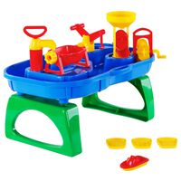 Polesie Wader 11-tlg. Wasserspieltisch-Set 53x38x40 cm PP