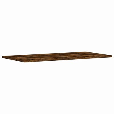 vidaXL Wandregale 4 Stk. Räuchereiche 80x40x1,5 cm Holzwerkstoff