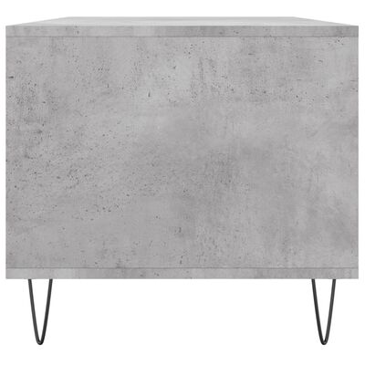 vidaXL Couchtisch Betongrau 90x49x45 cm Holzwerkstoff