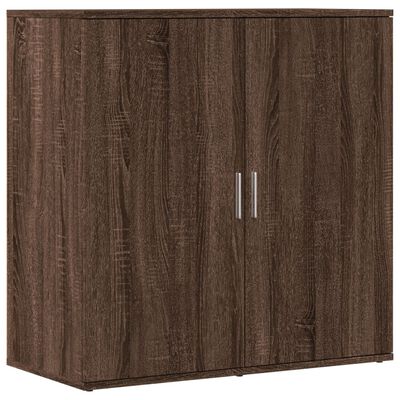 vidaXL Sideboard Braun Eichen-Optik 79x38x80 cm Holzwerkstoff