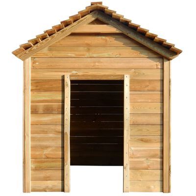 vidaXL Spielhaus für den Garten 120x120x146 cm Kiefernholz