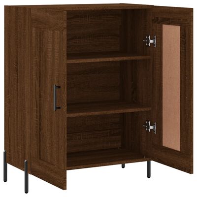 vidaXL Sideboard Braun Eichen-Optik 69,5x34x90 cm Holzwerkstoff