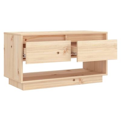 vidaXL TV-Schrank 74x34x40 cm Massivholz Kiefer