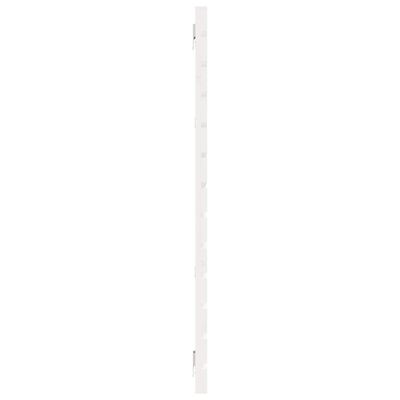 vidaXL Wand-Kopfteil Weiß 166x3x91,5 cm Massivholz Kiefer