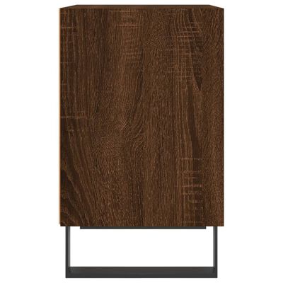 vidaXL Nachttisch Braun Eichen-Optik 40x30x50 cm Holzwerkstoff