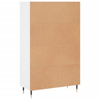 vidaXL Highboard Weiß 69,5x31x115 cm Holzwerkstoff