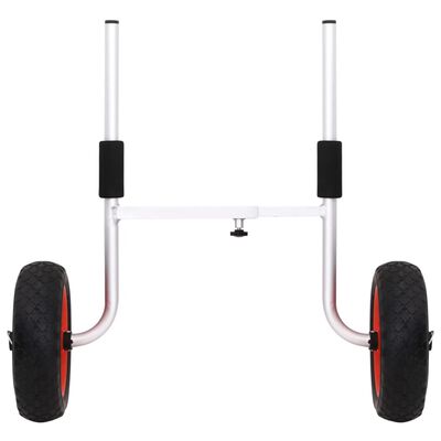 vidaXL Kajak-Trolley Abnehmbar 100 kg Aluminium