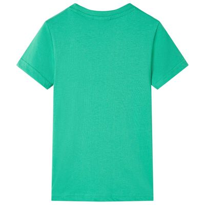 Kinder-T-Shirt Grün 116