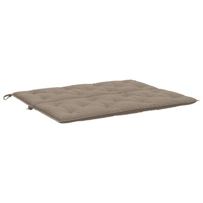 vidaXL Gartenbank-Auflage Taupe 120x(50+50)x7 cm Oxford-Gewebe