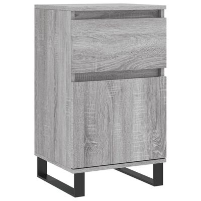 vidaXL Sideboard Grau Sonoma 40x35x70 cm Holzwerkstoff