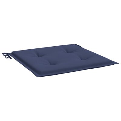 vidaXL Palettenkissen 2 Stk. Marineblau 50x50x3 cm Oxford-Gewebe