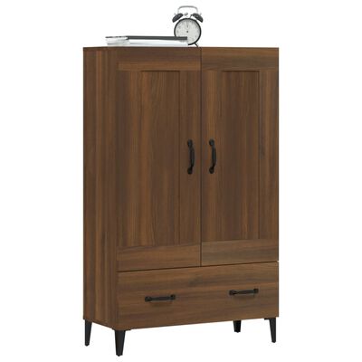 vidaXL Highboard Braun Eichen-Optik 70x31x115 cm Holzwerkstoff