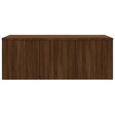 vidaXL TV-Schrank Braun Eichen-Optik 80x34x30 cm Holzwerkstoff