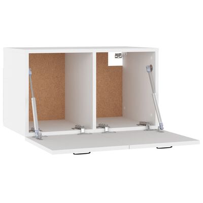 vidaXL Wandschrank Weiß 60x36,5x35 cm Holzwerkstoff