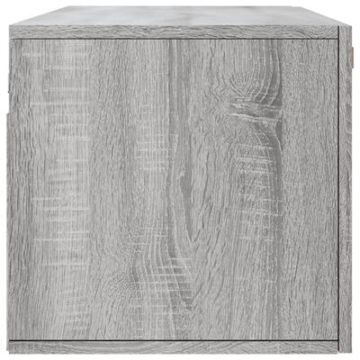 vidaXL Wandschrank Grau Sonoma 100x36,5x35 cm Holzwerkstoff