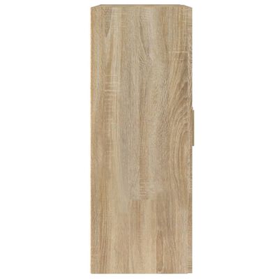 vidaXL Wandschrank Sonoma-Eiche 69,5x32,5x90 cm Holzwerkstoff