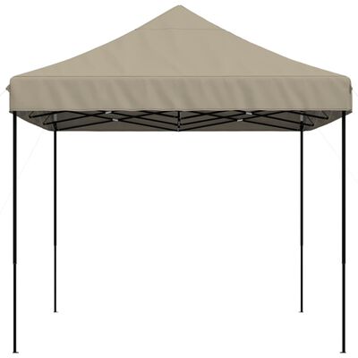 vidaXL Partyzelt Faltbar Pop-Up Taupe 410x279x315 cm