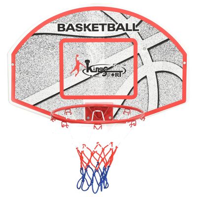 vidaXL 5-tlg. Basketball-Set zur Wandmontage 66x44,5 cm