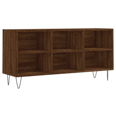 vidaXL TV-Schrank Braun Eichen-Optik 103,5x30x50 cm Holzwerkstoff