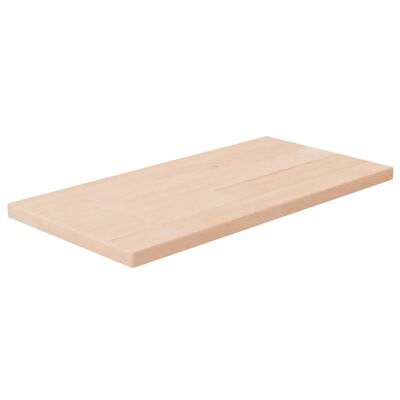 vidaXL Regalboden 40x20x1,5 cm Unbehandeltes Massivholz Eiche