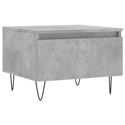 vidaXL Couchtische 2 Stk. Betongrau 50x46x35 cm Holzwerkstoff