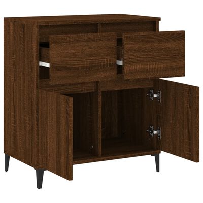 vidaXL Sideboard Braun Eichen-Optik 60x35x70 cm Holzwerkstoff