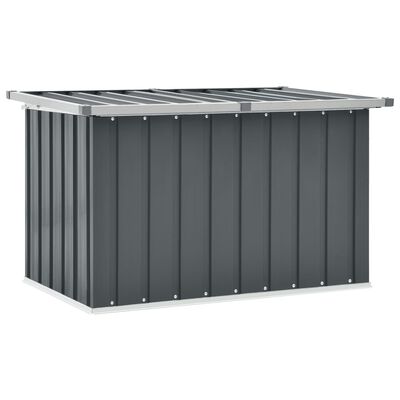 vidaXL Gartenbox Grau 109x67x65 cm