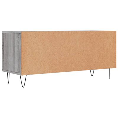 vidaXL TV-Schrank Grau Sonoma 100x34,5x44,5 cm Holzwerkstoff