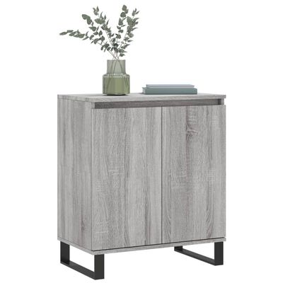 vidaXL Sideboard Grau Sonoma 60x35x70 cm Holzwerkstoff