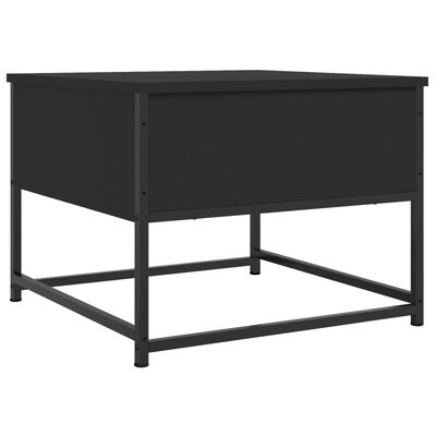 vidaXL Couchtisch Schwarz 51x51x40 cm Holzwerkstoff