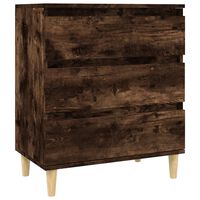 vidaXL Sideboard Räuchereiche 60x35x70 cm Holzwerkstoff