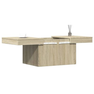 vidaXL Couchtisch Sonoma-Eiche 100x55x40 cm Holzwerkstoff