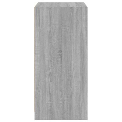 vidaXL Kleiderschrank Grau Sonoma 48x41x102 cm Holzwerkstoff