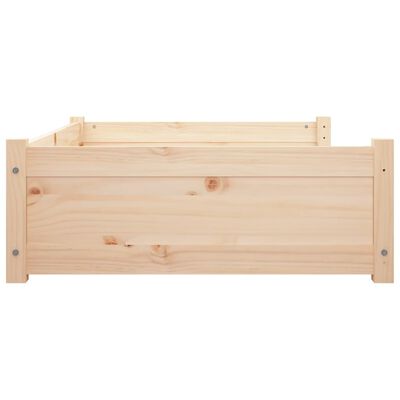 vidaXL Hundebett 105,5x75,5x28 cm Massivholz Kiefer